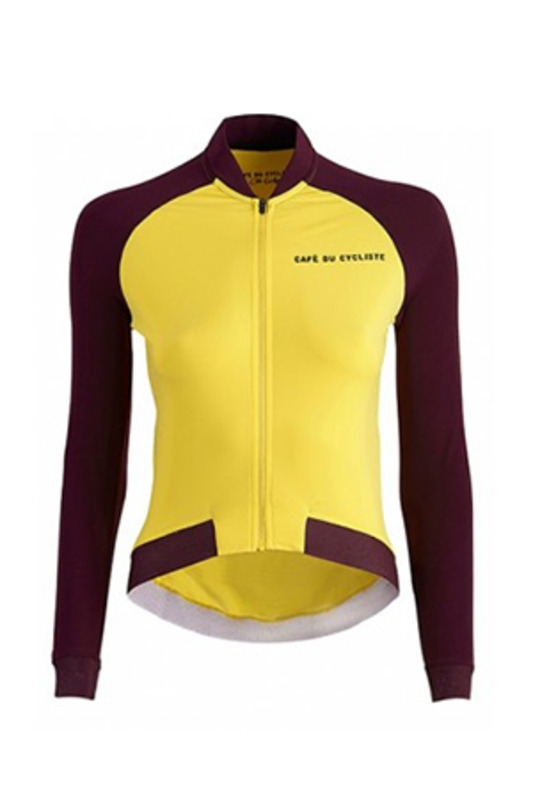 [Cafe du Cycliste] 카페 뒤 사이클리스트 Women&#039;s 다프네 Daphne Colour Jersey - Yellow