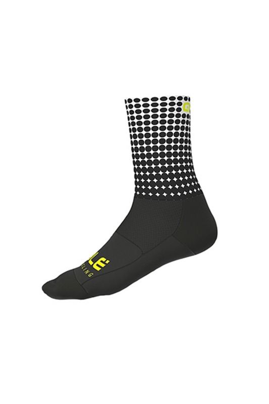 [알레] Dots Summer Cycling Socks - Black/white 도트 썸머 사이클링 삭스 블랙/화이트