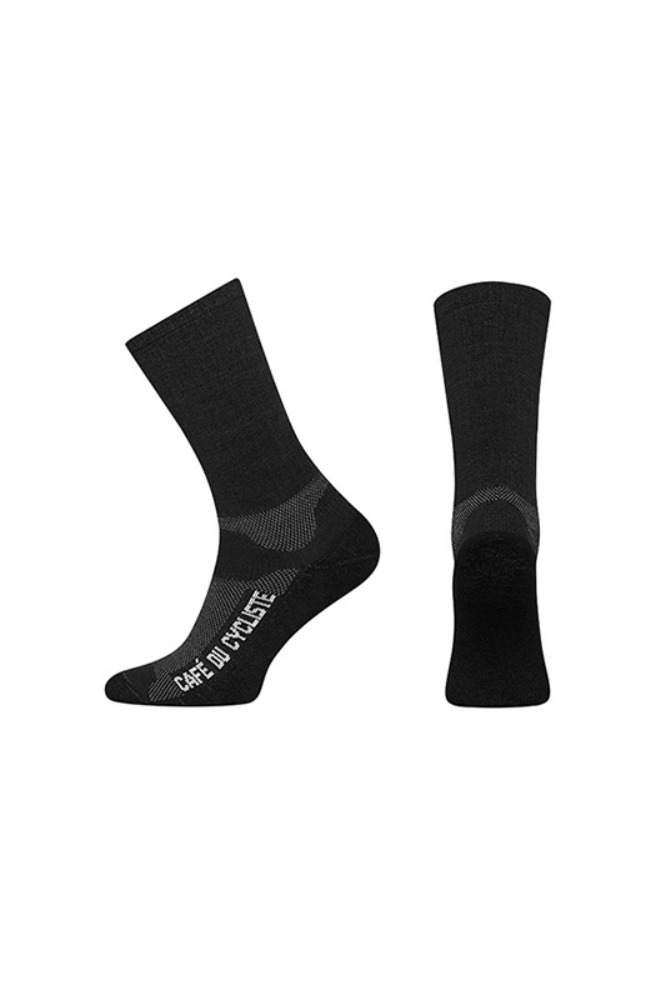 [Cafe Du Cycliste] Primaloft Merino Socks Black 프리마로프트 메리노 삭스 블랙